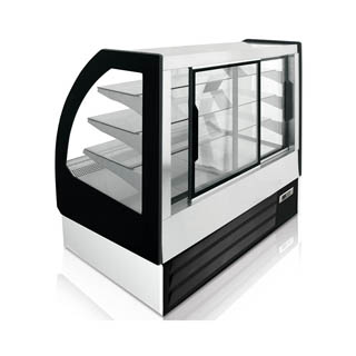 Infrico USA IDC-VBR9N Pastry Display Cases Curved Glass,INF-IDC-VBR9N, Chef's Deal